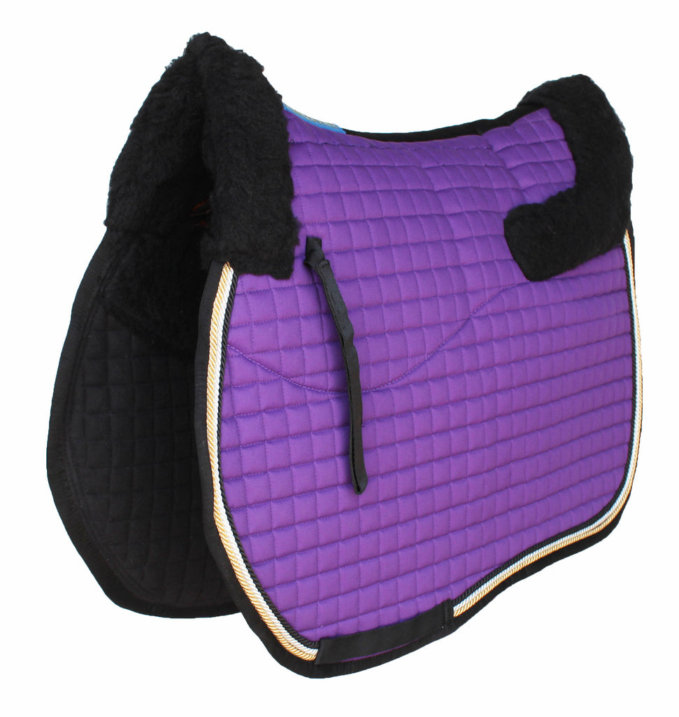 Horse English Quilted AllPurpose Fleece Comfort Saddle Pad 72TS36