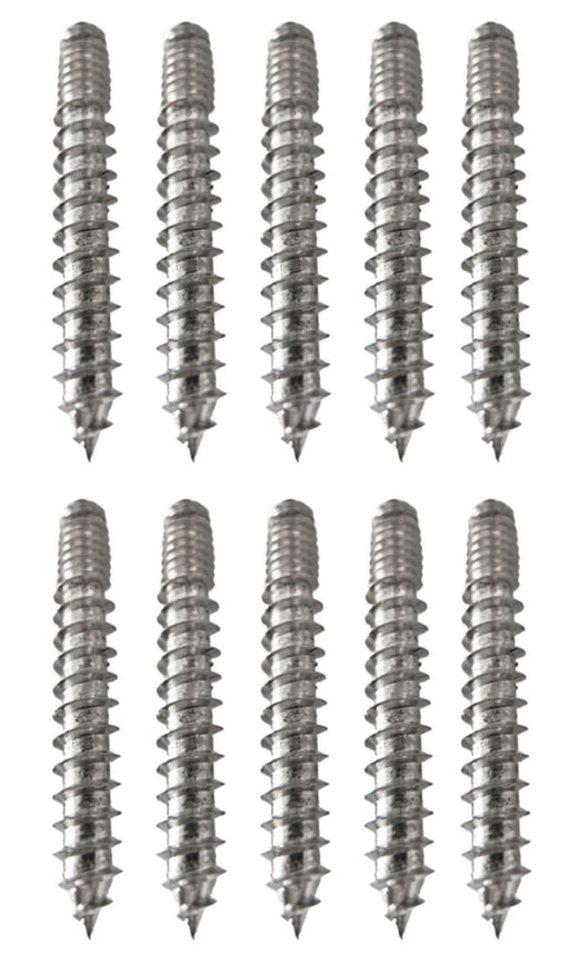 Challenger Tack Hardware Lot of 10 Saddle Concho Adapter Wood Screws 40303Lot10