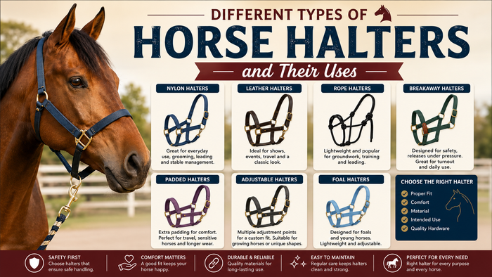 Types of Horse Halters