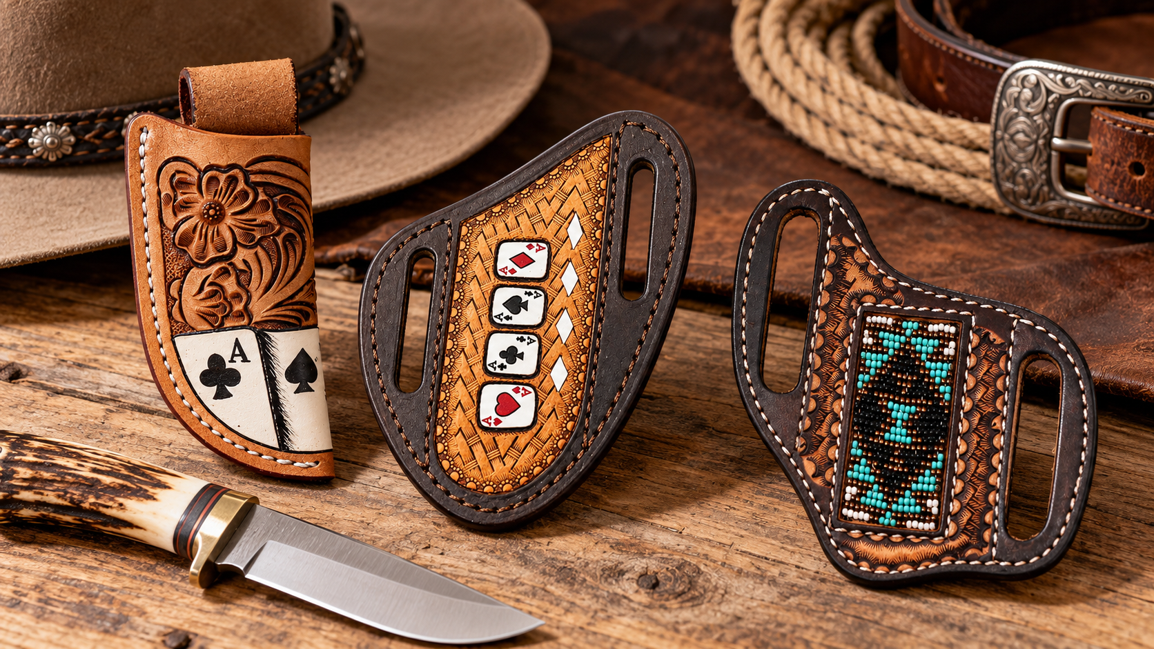 Vertical vs. Flat vs. Pancake: Which Western Knife Sheath Style Fits Your Belt