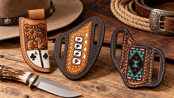 Vertical vs. Flat vs. Pancake: Which Western Knife Sheath Style Fits Your Belt