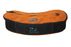 Horse Horse Suede Leather Embroidered Saddle Cantle Trail Riding Bag Orange 102AA33