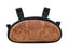 Challenger Pebbled Black Leather Hand-Tooled Saddle Pommel Bag 102J01
