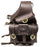 Horse Genuine Leather Equine Veterinarian Rancher Saddle Trail Bag 102SD01