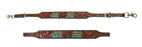 Challenger Western Tack Cactus Tooled Leather Wither Breast Collar Strap 105HR13