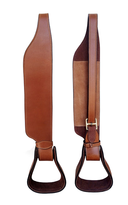 4" Premium Quick-Change Australian Saddle Fenders Stirrups 109SL4020