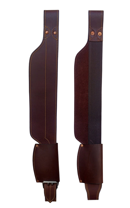 4" Premium Quick-Change Australian Saddle Fender Stirrup Leathers – Leather Western Saddle Fenders