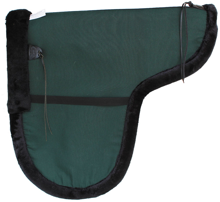 Australian Wool Felt Premium Shaped Trail Rider Comfort Pad Black 109SP565