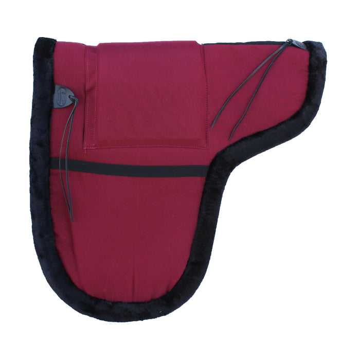 Australian Correcta Fitment Wool Moisture Wicking Horse Pad Black 109SP566