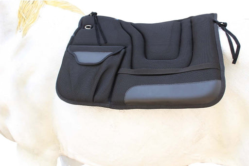 Australian Trail Rider Comfort Neoprene Saddle Pad w/ Bags Black 109SP570