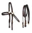 Horse Australian Brown Premium Leather Barcoo Bridle w/ Reins 110B310