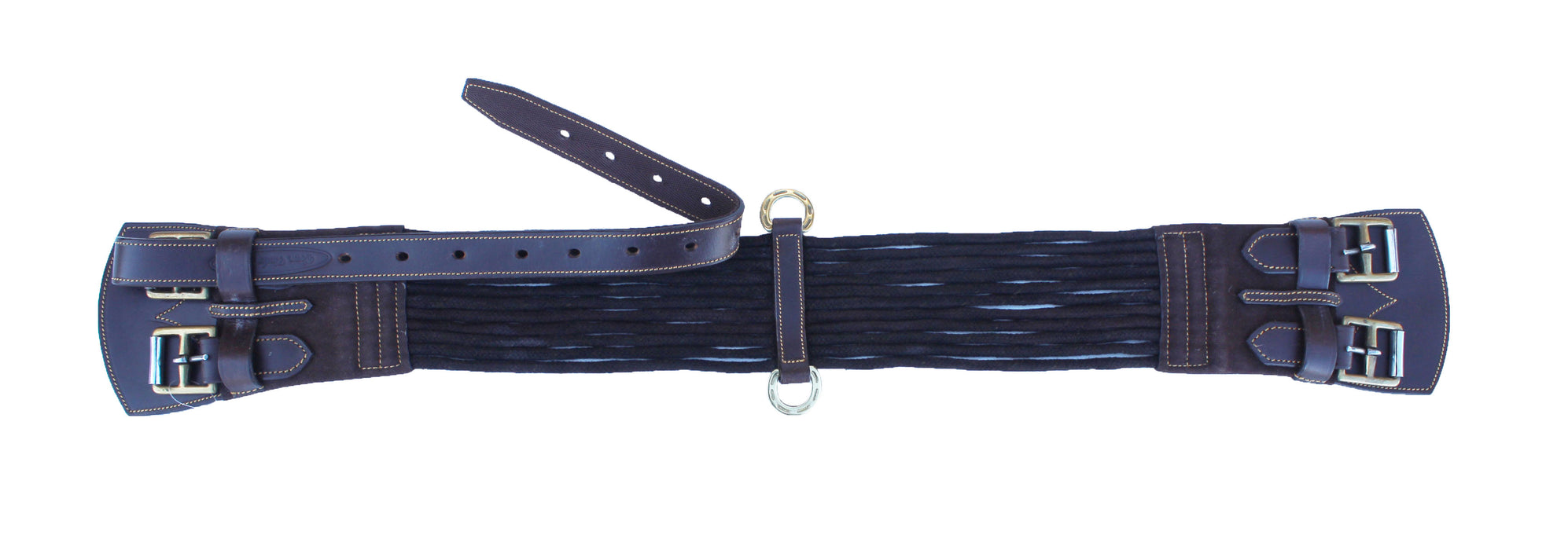 Horse Australian Outrider Breathable Cord Leather Saddle Girth 110G375