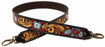 Western Hand-Tooled Floral Multicolor Leather Replacement Shoulder Strap 115FK10