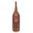 Western Leather Roses Tooled Beaded Inlay Wine Bottle Sleeve Carrier Tote Bag 116RS