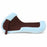 Half Pad for Saddle Correction Breathable, Non-Slip, Durable Quilted Design with Fleece Underside and Faux Fur Edging Ideal for Dressage and Show Jumping Fur 12216v