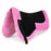 Horse English Quilted Half SADDLE Pad Correction Wither Relief Faux Fur Non slip Dressage and Show Jumping 12218