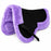 Horse English Quilted Half SADDLE Pad Correction Wither Relief Faux Fur Non slip Dressage and Show Jumping 12218