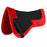 Horse English Quilted Half SADDLE Pad Correction Wither Relief Faux Fur Non slip Dressage and Show Jumping 12218