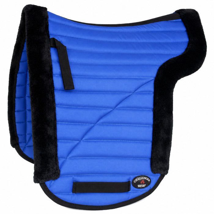 Horse English Western SADDLE PAD Contour Jumping All Purpose Blue 12227RB