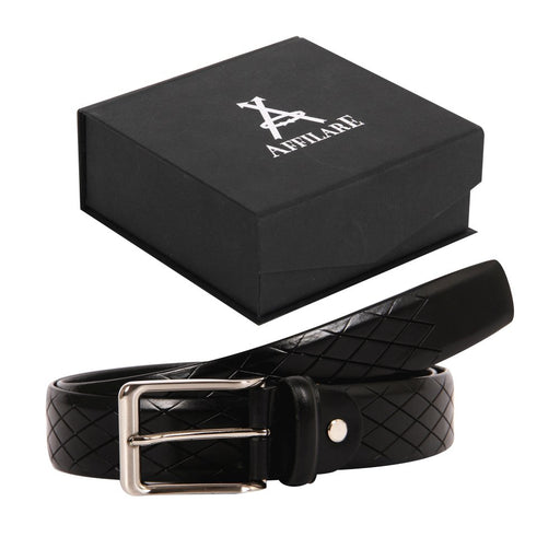 Affilare Men's Genuine Italian Leather Dress Belt  35mm Black Brown Tan 12CFTD13