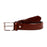 Men's Genuine Italian Leather Dress Belt Formal Casual 35mm Brown 12CFTD187BR Affilare