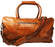 Leather Cow Hide Carry-On Duffle Duffel Weekend Luggage Travel Bag 12DB002