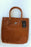 Affilare Genuine Leather Ladies Hand Bag Tote Christmas Gift Tan 12HB001VR