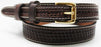 1-1/2" Mens Western Basket Weave Tooled Leather Ranger Belt BasketWeave 12RAA101