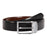 Men's Genuine Italian Leather Reversible Dress Belt Black Brown 12RB562