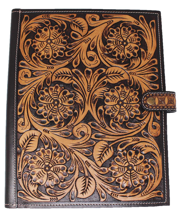 Tooled embossing leather cover case for holy bible christian gifts for women mother