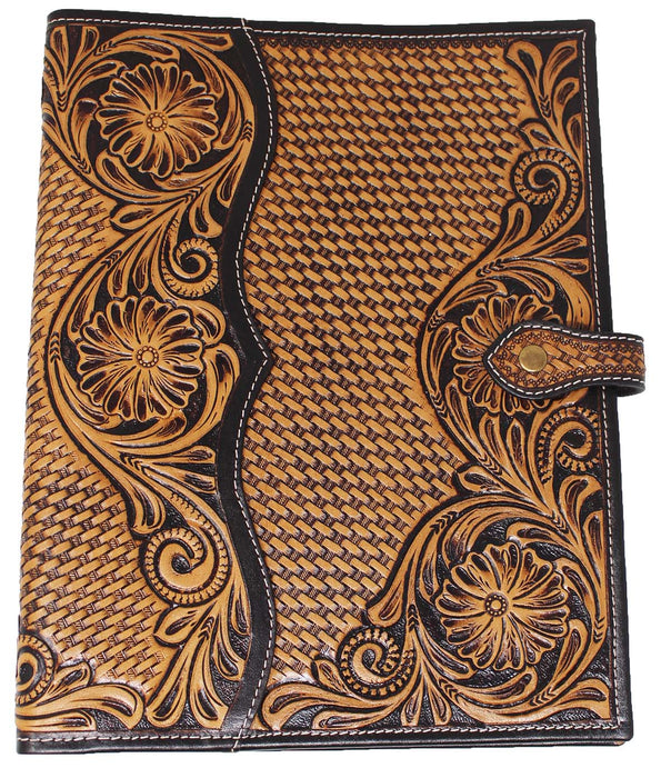 Tooled embossing leather cover case for holy bible christian gifts for women mother