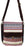 Women's Floral Upcycled Canvas Leather  Travel Backpack 17RT2113