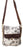Women's Floral Upcycled Canvas Leather  Travel Backpack 17RT2113