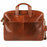 Adam Burk Leather Laptop Messenger Portfolio Shoulder Travel Bag Brown 18ABP6BR