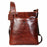 Adam Burk Unisex Small Multipurpose Leather Shoulder Crossbody Travel Bag 18ABP7BR