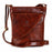 Adam Burk Unisex Small Multipurpose Leather Shoulder Crossbody Travel Bag 18ABP8BR