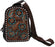 Women's Western Floral Tooled Black Pebbled Leather Crossbody Sling Bag 18FKB02