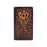 Challenger Men’s Rodeo Leather Wallet Long Handcrafted Embossed Card Design Slim Brown 18FKW101R