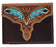 Men's Western Bifold Wallet Handcrafted Floral Tooled Leather 18FKBifold