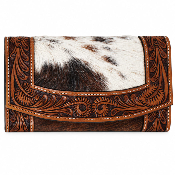 Women's Western Leather Wallet Clutch 18FKClutch