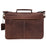 Genuine Leather Expandable Portfolio Messenger Shoulder Bag Brief Case 18MB212