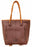 Women's Cowhide Western Braided Leather Shoulder Purse Handbag Fringe 18RAH02