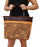 Women's Western Floral Tooled Leather Laced Shoulder Purse Handbag 18RAH33TN