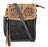Women's Western Floral Tooled Embossed Leather Crossbody Shoulder Pouch 18RSH07