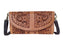 Women's Western Floral Tooled Leather Wallet Versatile Crossbody Bag 18RSH14