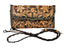 Women's Western Floral Tooled Black Laced Leather Wallet Crossbody Bag 18RSH35