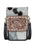 Challenger Tooled Leather Floral Phone Crossbody Bag w/ Cowhide – Western Mini Purse Wallet White Accent 18RSH91