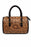Challenger Canyon Rose Trail Tooled Floral Western Barrel Bag Purse w/ Removable Strap 18RSH98