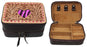 Women's Western Handcrafted Floral Tooled Jewelry Travel Case Box 18RSJ