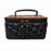 Women's Western Handcrafted Deluxe Floral Tooled Cowhide Dual Jewelry Cosmetic Organizer Travel Case Box 18RSJ